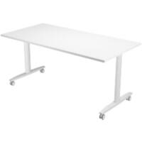 Viking Practic Klapptisch Rechteckig Weiß, Silber 1.600 x 800 x 741 mm
