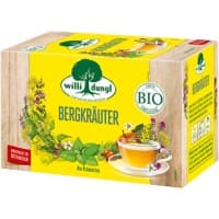 Willi Dungl Bergkräuter Teebeutel 20 Stück à 2 g