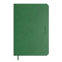 de KEMPEN Notizbuch DIN A6 Liniert Gebunden Seitlich gebunden Softcover Grün 192 Seiten