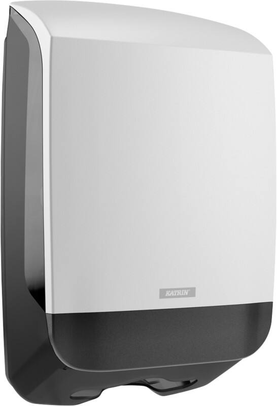 KATRIN Papierhandtuchspender Medium Weiß 77410
