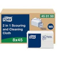 Tork W8 Reinigungstuch Weiß 30 x 38,5 cm 450150 360 Stück