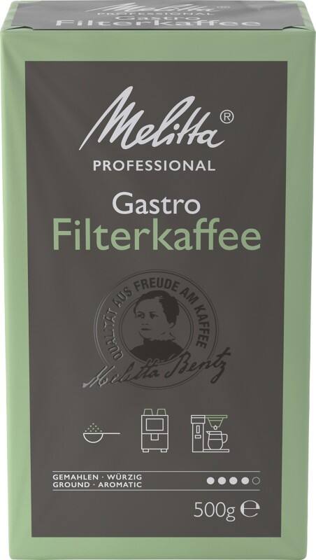 Melitta Professional Gastro Filterkaffee Aromatisch und Würzig 500 g