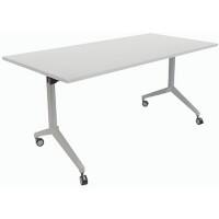 Schaffenburg Klapptisch Melamin, Metall Weiß 1.400 x 700 x 750 mm