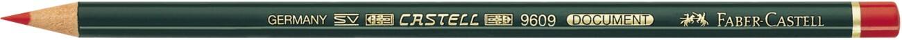 Faber-Castell Dokument Bleistift Rot