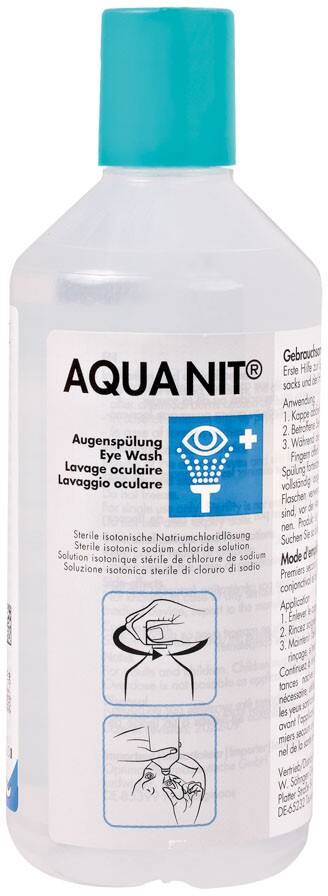 AQUA NIT Augenspülung mit 250 ml Sterilwasser