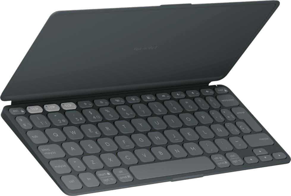 Logitech Keys-To-Go 2 Kabellose Tastatur QWERTZ Graphit