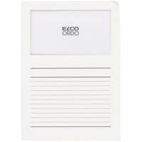 Elco Ordnungsmappe DIN A4 Weiß Papier  10 Stück 