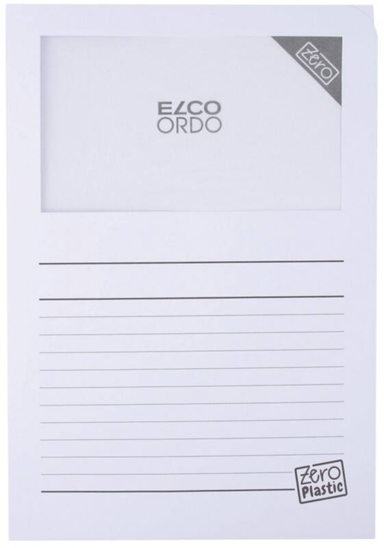 Elco Schnellhefter DIN A4 Weiß Papier 100 Stück