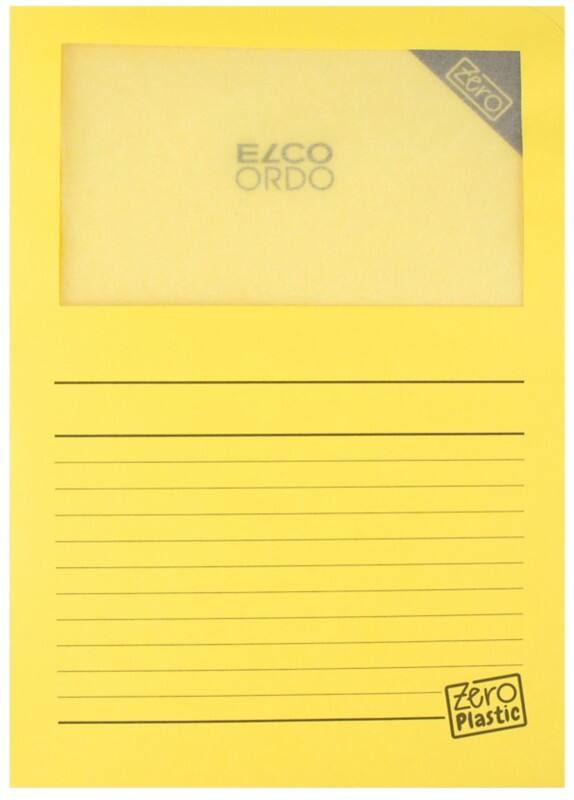 Elco Schnellhefter DIN A4 Gelb Papier 100 Stück