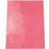Elco Notizblock DIN A4 Quadrille Spirale Seitlich gebunden Pappkarton Softcover Rot Perforiert 80 Blatt 2 Stück