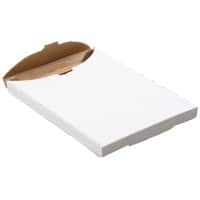 Elco Versandkarton Doppelwandiger Pappkarton 172 (B) x 20 (T) x 243 (H) mm Weiß 25 Stück