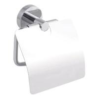 tesa Smooz Toilettenpapierspender Chrom, Metall Silber