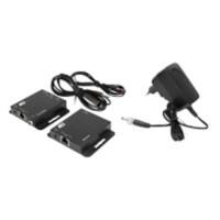 ACT HDMI-Extender HDMI-Buchse RJ45 (8P8C) Buchse Schwarz