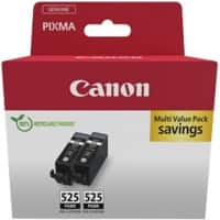 Canon 525 Original Tintenpatrone Schwarz Duopack 2er-Pack