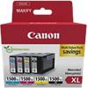 Canon PGI-1500XL Tintenpatrone 9182B010 Schwarz, Cyan, Magenta, Gelb Multipack 4 Stück