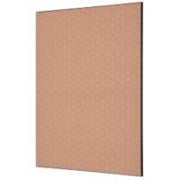 SHOWDOWN Textile Wanddekoration Hexagon Mehrfarbig Aluminium