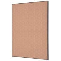 SHOWDOWN Textile Wanddekoration Hexagon Mehrfarbig Aluminium