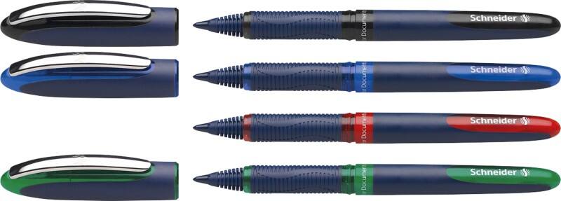 Schneider One Business Tintenroller Farig Sortiert 3 + 1 gratis