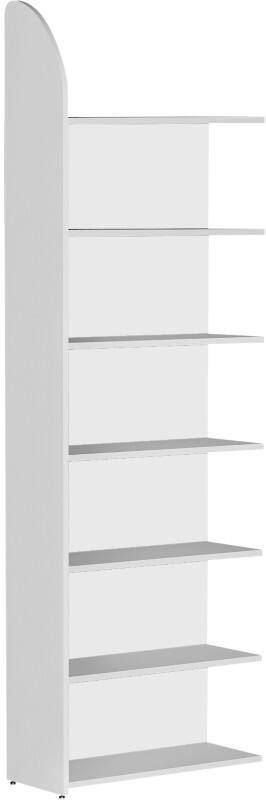 Kerkmann Anbauregal Weiß 800 x 325 x 2.600 mm