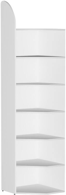 Kerkmann Anbauregal Weiß 600 x 600 x 2.600 mm