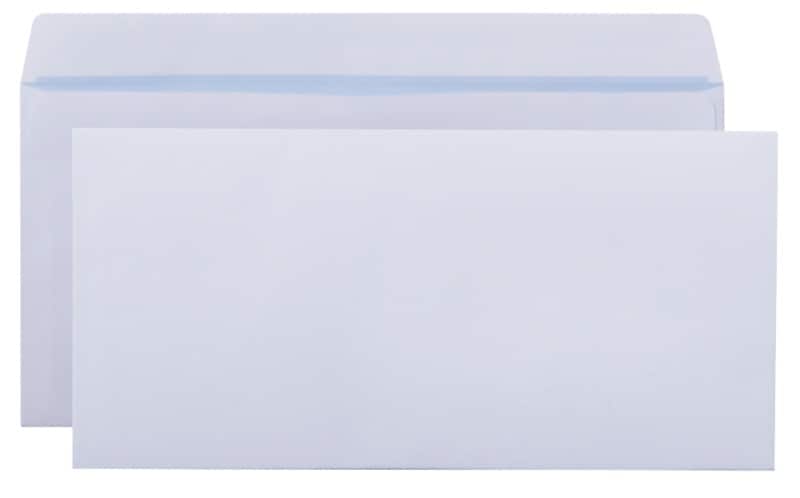 Viking C6/5 Abziehstreifen Geschäftsumschläge Weiß 229 (B) x 114 (H) mm Ohne Fenster 80 g/m² 50 Stück