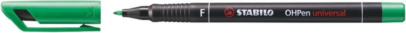 STABILO OHPen universal 842/36 Permanentmarker  Fein Filzspitze 0.7 mm Grün