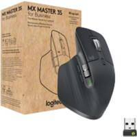 Logitech Kabellose Maus MX Master 3s Grau