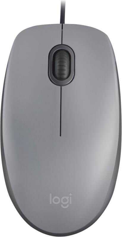 Logitech Silent M110 Maus Verkabelt Grau Geeignet Für Linkshänder