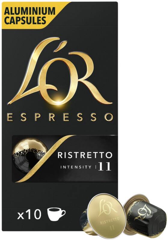 L'OR Espresso Ristretto Kaffeekapseln Kapseln Stark 100 Stück à 0.5 g