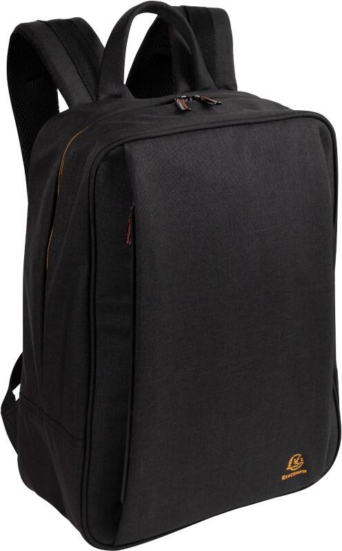 Exacompta Exactive Laptop-Rucksack 14" 32 x 15 x 41 cm PL (Polyester) Schwarz