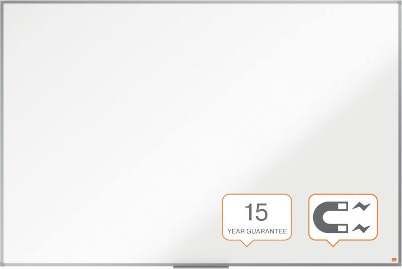 Nobo Essence Whiteboad Wandmontiert Magnetisch Lackierter Stahl Einseitig 180 (B) x 120 (H) cm