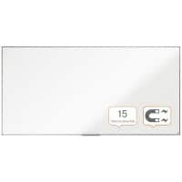 Nobo Essence Whiteboad Wandmontiert Magnetisch Lackierter Stahl Einseitig 240 (B) x 120 (H) cm