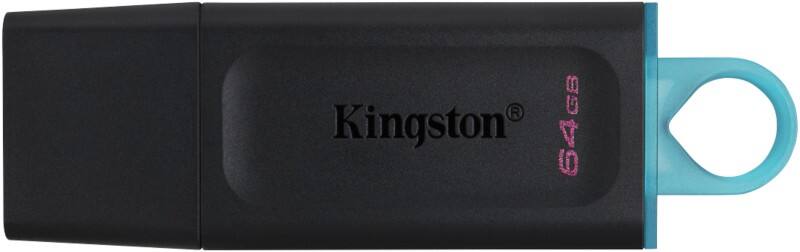Kingston DataTraveler Exodia USB-Stick 64 GB Schwarz, Türkis