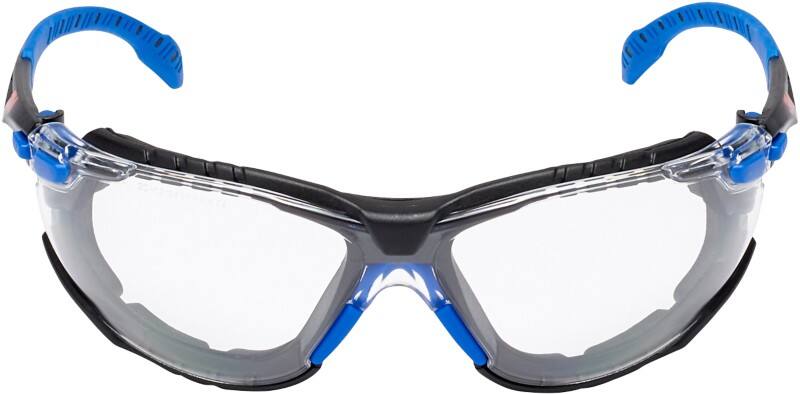 3M Schutzbrille Schwarz, Blau S1CB-1