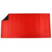 Deflecto Schreibunterlage Kunstleder, Leder, PVC (Polyvinylchlorid) Rot, Schwarz 80 x 40 cm