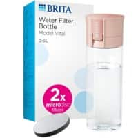 BRITA Vital Wasserfilterflasche Orange 0,6 L