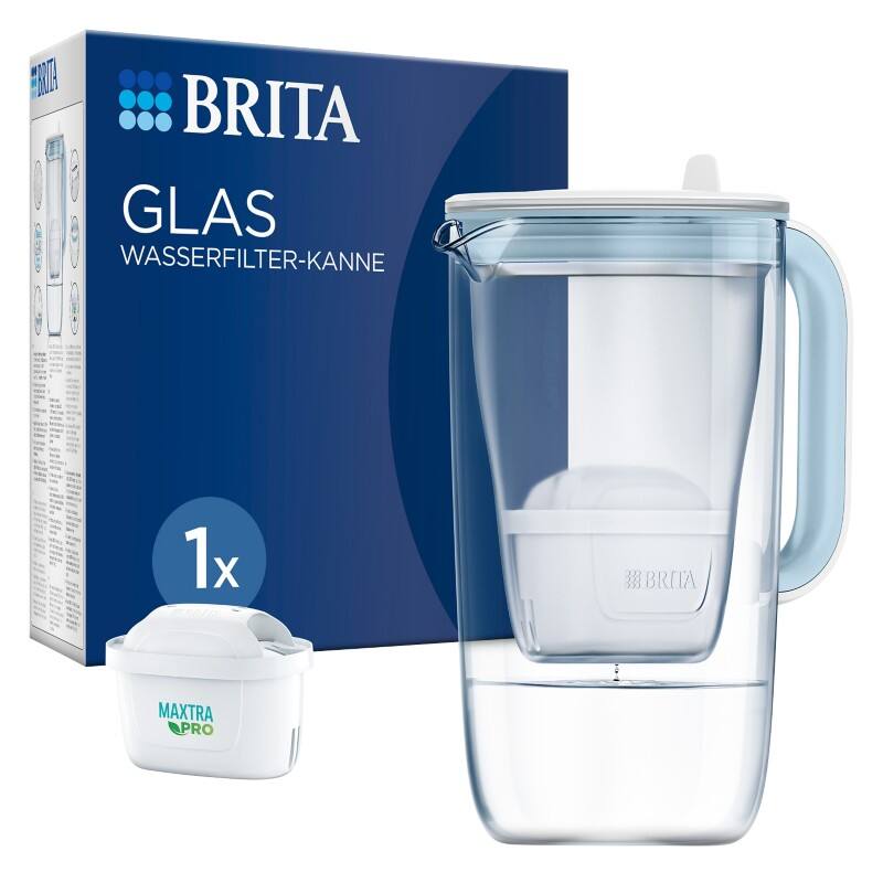 BRITA MAXTRA PRO 118006 Wasserfilter Kanne 2,5 L Hellblau