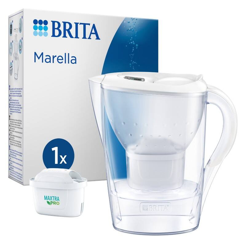 BRITA Marella MAXTRA PRO 125219 Wasserfilter Kanne 2,4 L Weiß