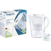 BRITA Marella MXPRO 125219 Wasserfilter Kanne 2,4 L Weiß