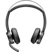 poly Voyager Focus 2 Headset Kopfbügel Bluetooth mit Mikrofon Schwarz