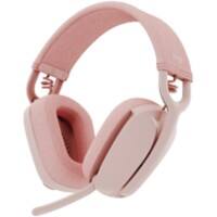 Logitech Zone Vibe Headset Kopfbügel Bluetooth mit Mikrofon Stereo 100 Pink