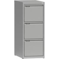 Metall Aktenschrank 3 Schübe 405 x 623 x 1.012 mm Grau  