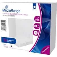 MediaRange CD/DVD-Hülle 5er-Pack