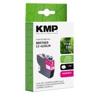 KMP Kompatibel Brother LC422XLM Tintenpatrone Magenta