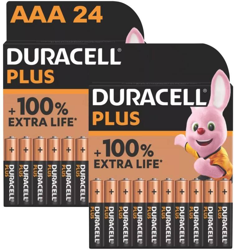 Duracell Batterien Plus Power Boost AAA LR03 Alkali 24 Stück