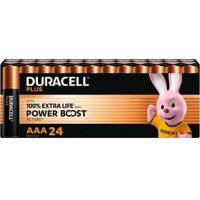 Duracell Batterien Plus Power Boost AAA LR03 Alkali 24 Stück