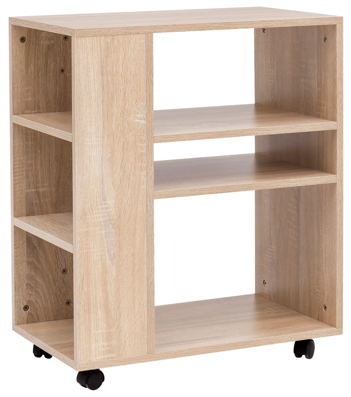 WOHNLING Bürowagen WL5.695 Holz, Eiche 60 x 75 x 35 cm