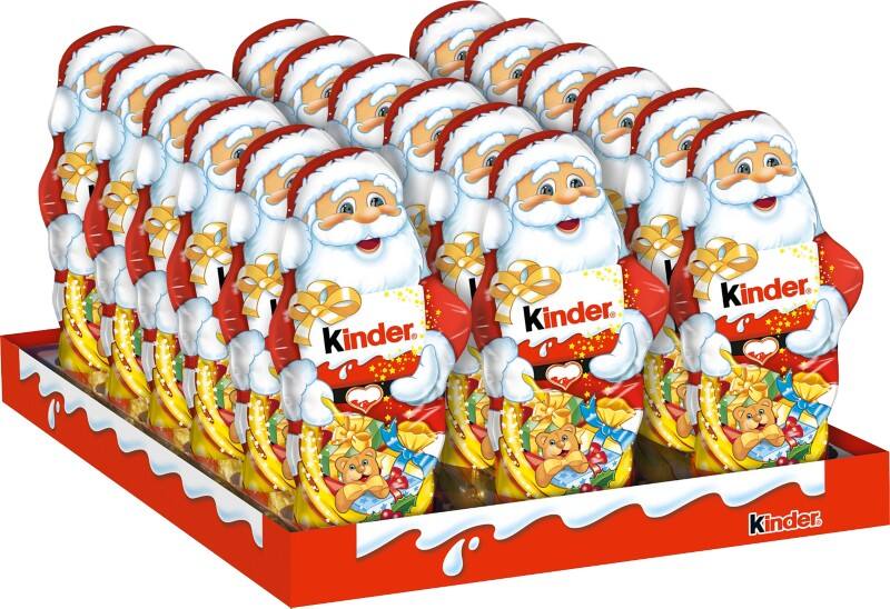 Kinder Schokolade Weihnachtsmann 18 Stück 110g