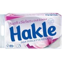 Hakle Traumweich Toilettenpapier 4-lagig 6874 2 Rollen à 130 Blatt