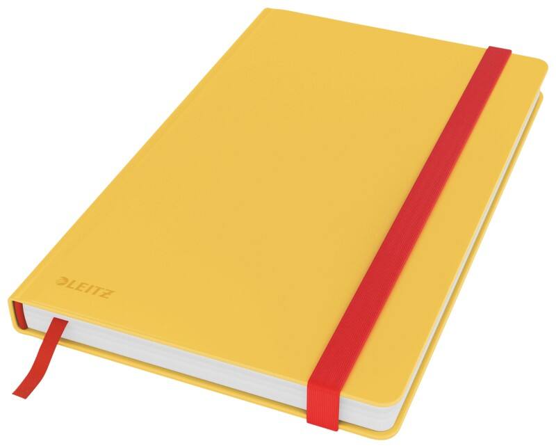 Leitz Cosy Notebook Soft Touch kariert Hardcover 44540019 160 Seiten 80 Blatt Gelb
